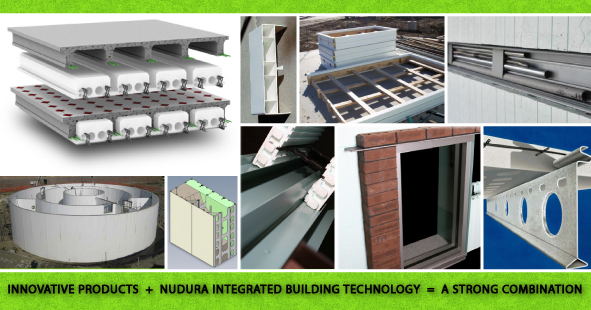 Innovative Products used with NUDURA Insulated Concrete Forms